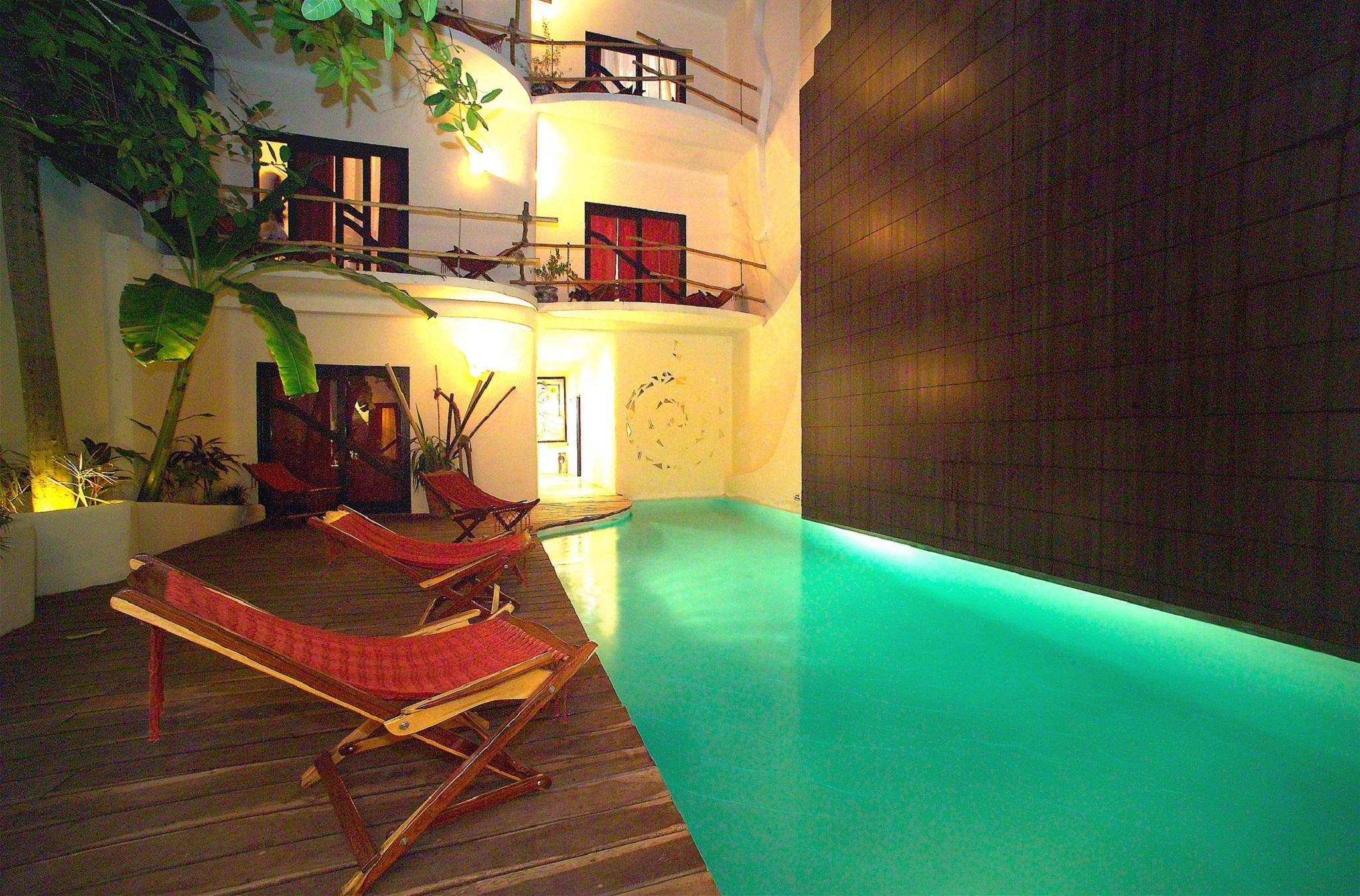 פלאייה דל כרמן Hotel Kinbe - Few Steps From 5Th Avenue And The Beach מראה חיצוני תמונה